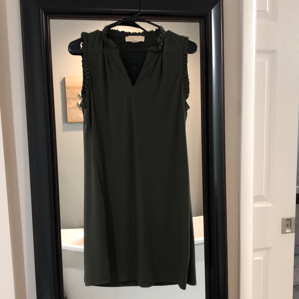Michael Kors olive green dress